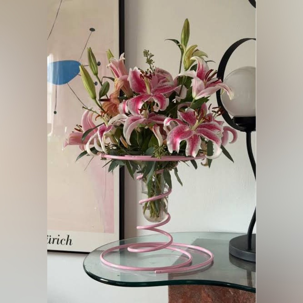 [NEW] IKEA Gustaf Westman VINTERFINT flower arrangment vase pink